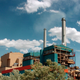 The coal-fired power plant in Colstrip, Montana.